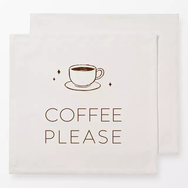 Servietten Coffee Please