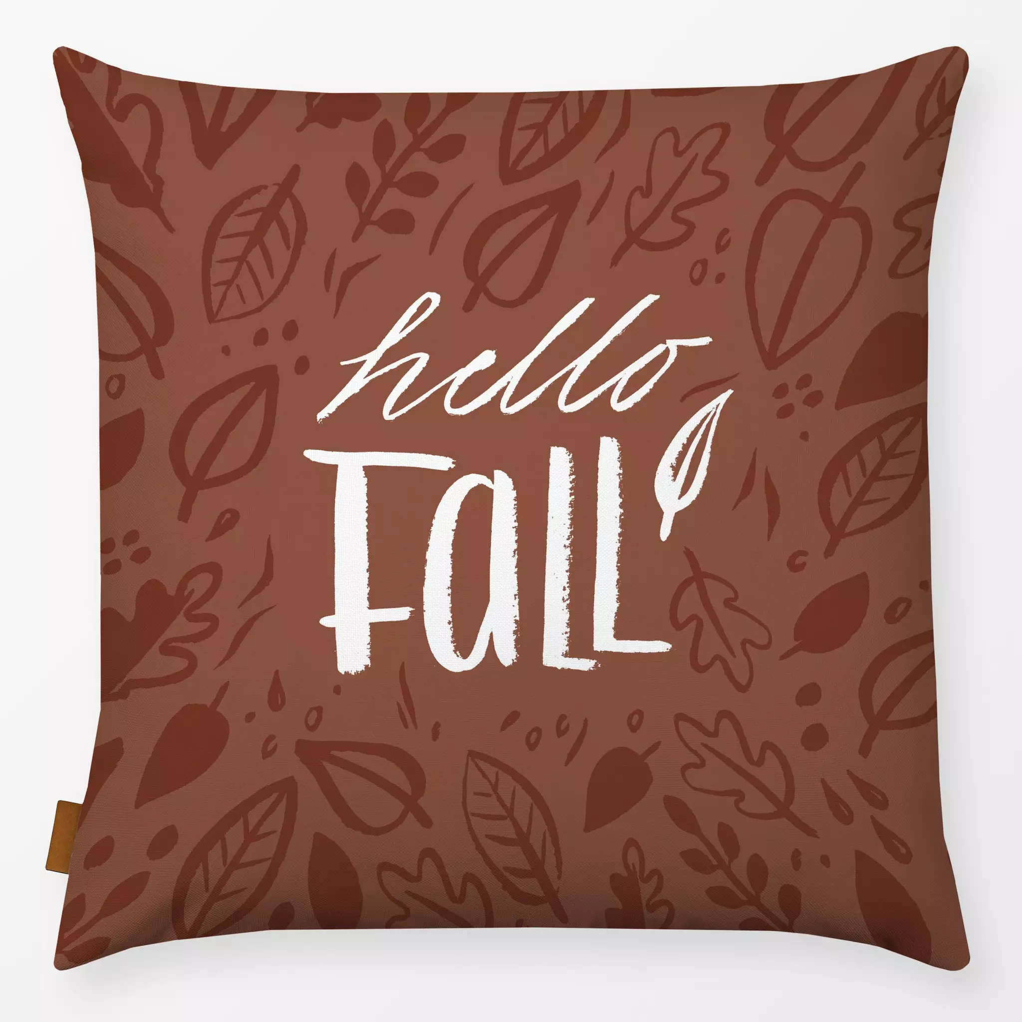 Kissen Hello Fall braun Hello Fall braun