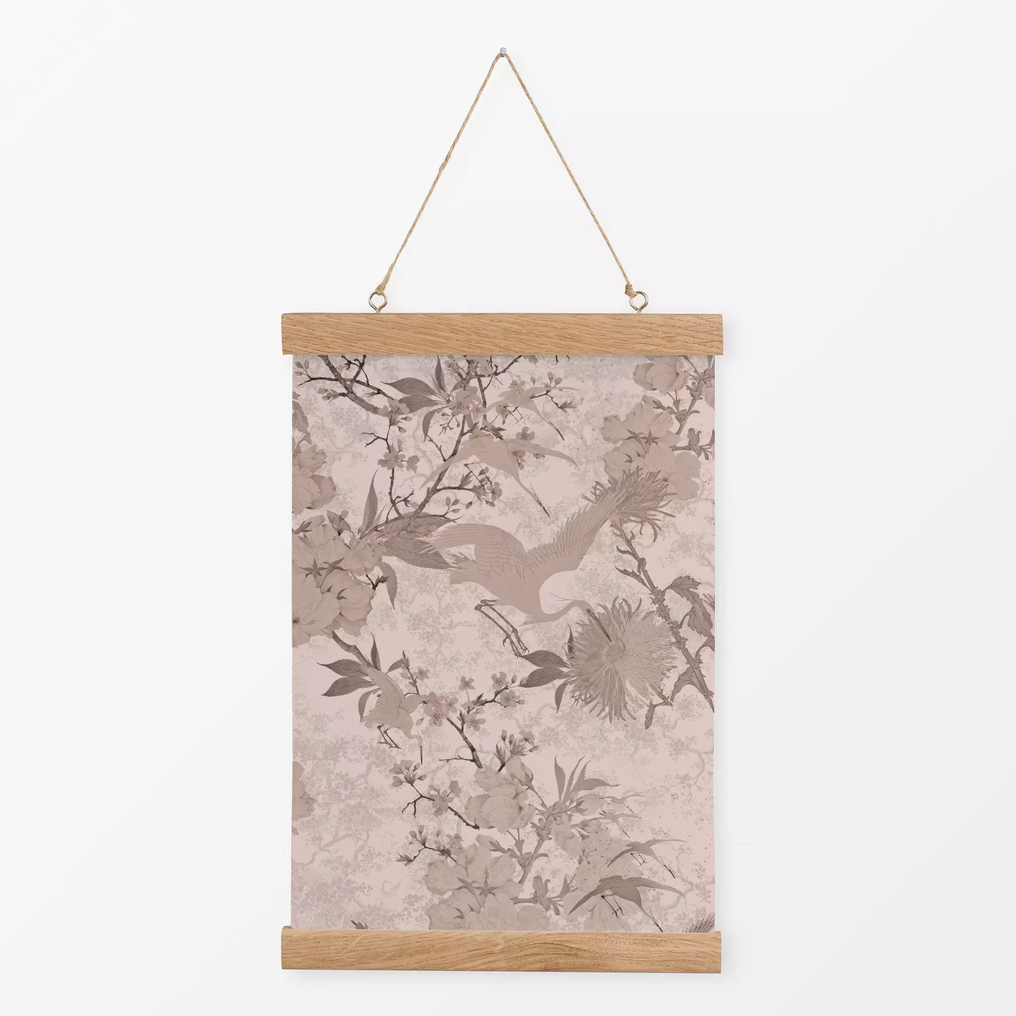Textilposter Terracotta Japandi Foliage Terracotta Japandi Foliage