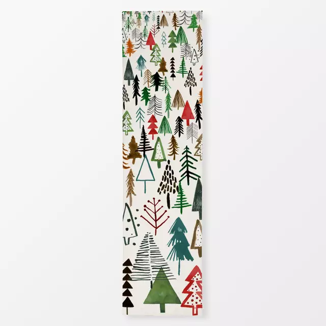 Tischläufer Christmas Mountain Trees