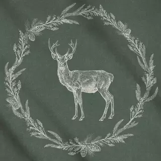 Meterware Nordic Deer wreath I