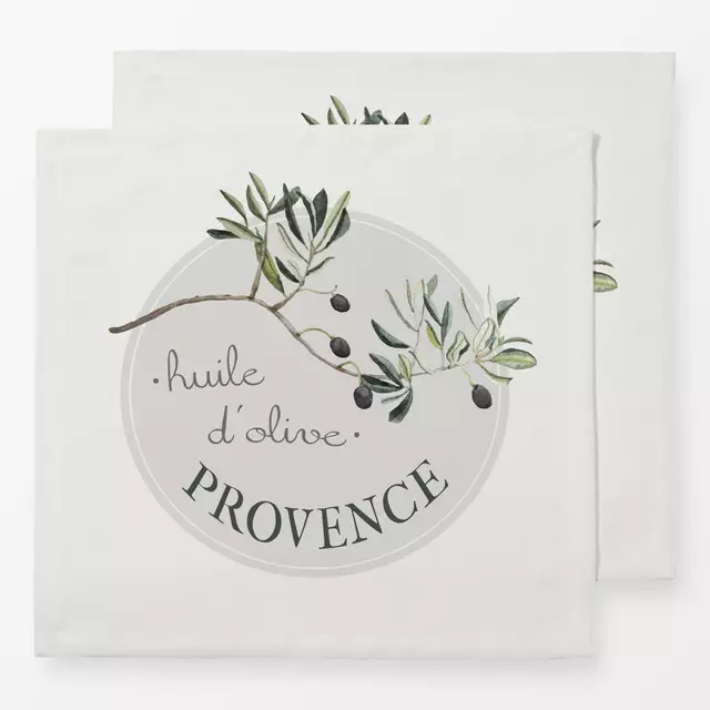 Servietten Huile D'olive Provence