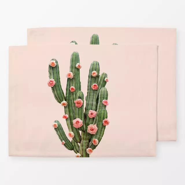 Tischset Cactus and Roses