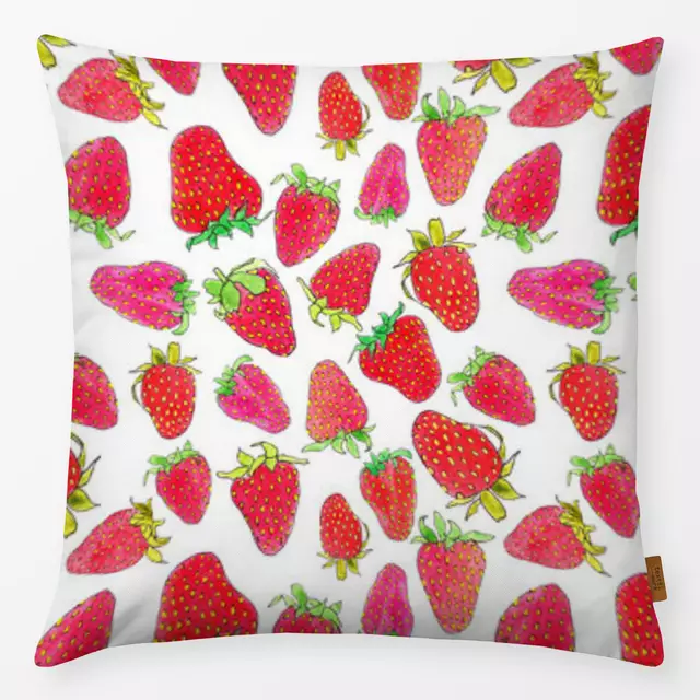 Kissen Erdbeeren Allover