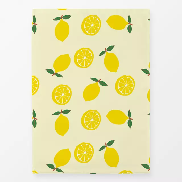 Geschirrtuch Zitronen Muster