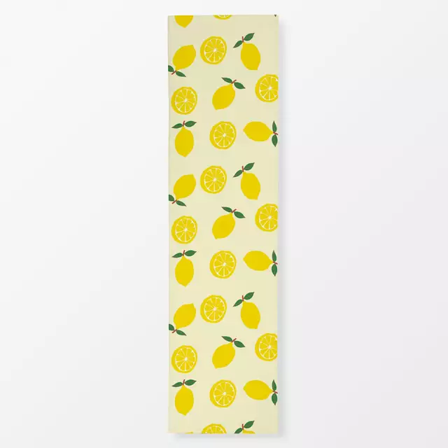 Tischläufer Zitronen Muster