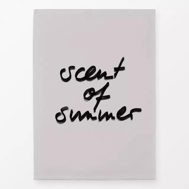 Geschirrtuch Scent of Summer Grau