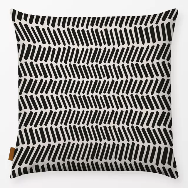 Zig Zag Lines black