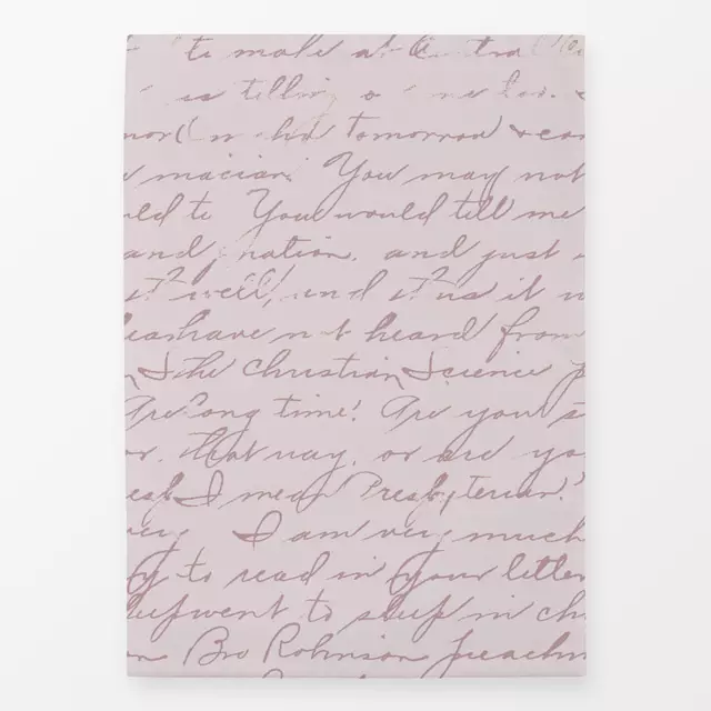 Geschirrtuch Seaside Rendezvous Rose Script