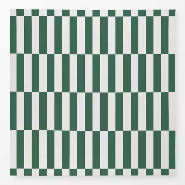 Tischdecke Green Stripes