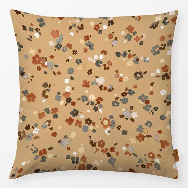 Kissen Little Flowers Ochre