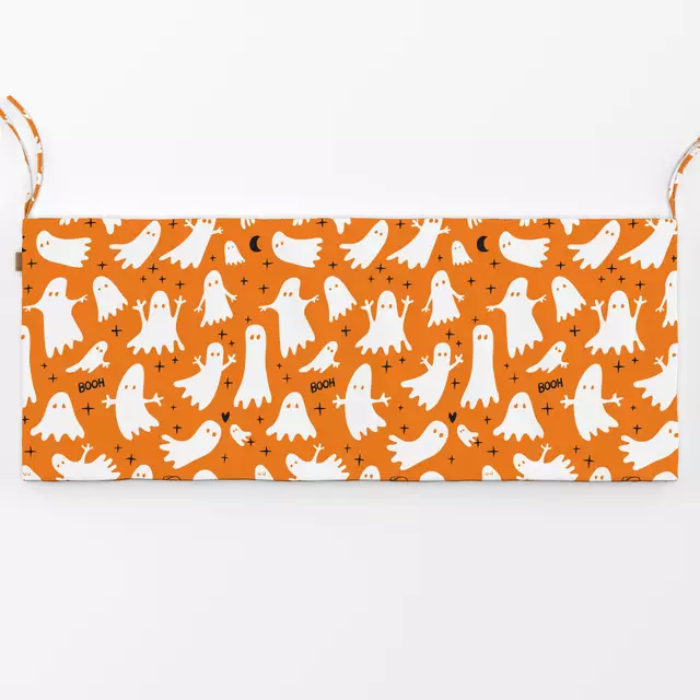 Bankauflage Halloween Gespenster orange