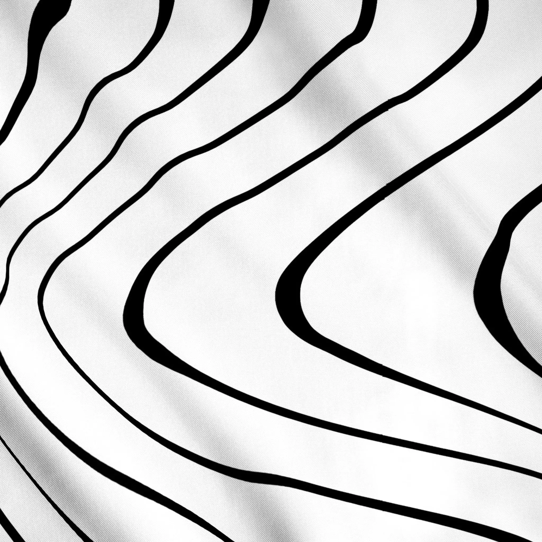Meterware Floating Lines Black&White Floating Lines Black&White