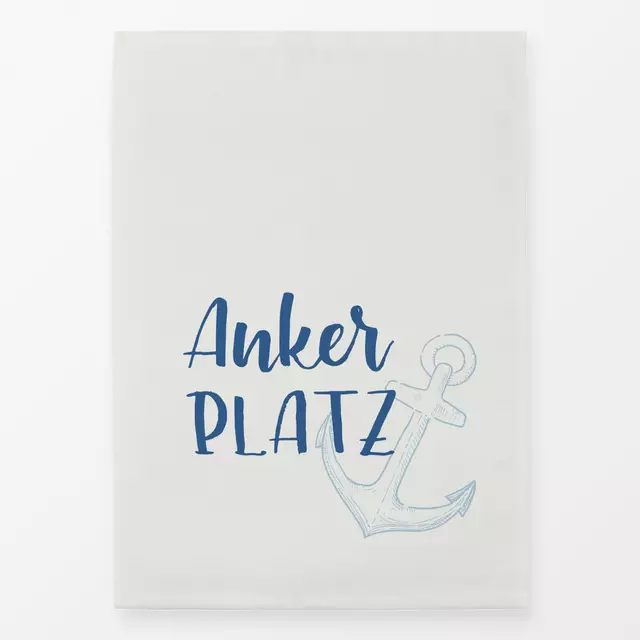 Geschirrtuch Ankerplatz