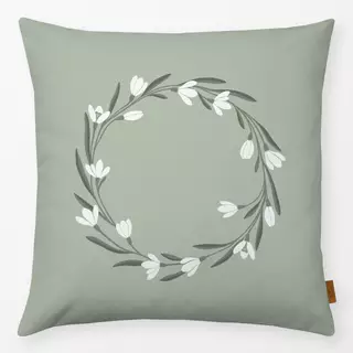 Kissen Kranz Schneeglöckchen