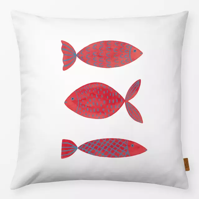 Kissen Rote Fische