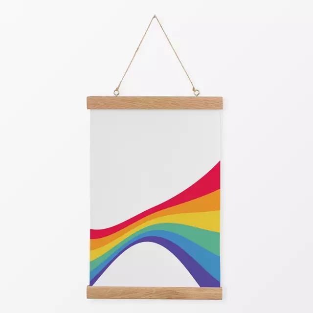 Textilposter Rainbow Colours