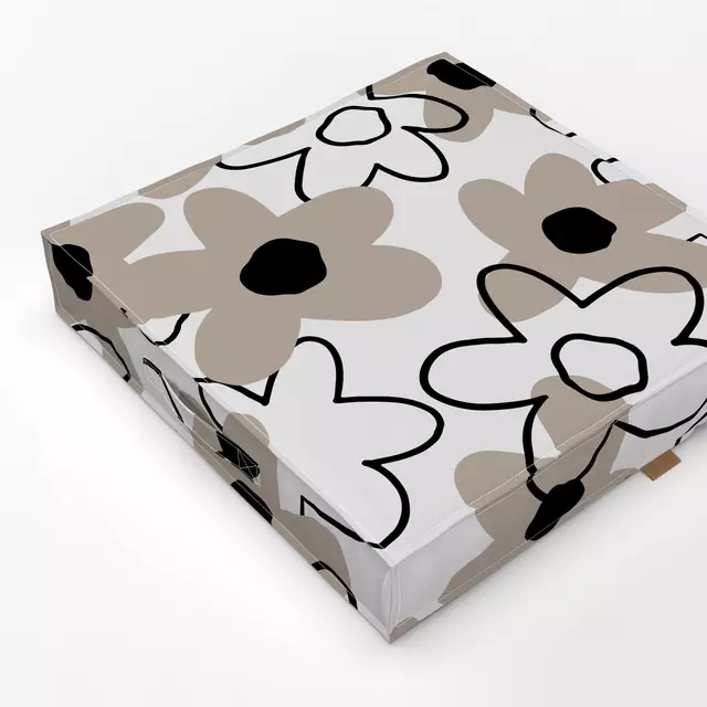 Bodenkissen Spring Flower Pattern