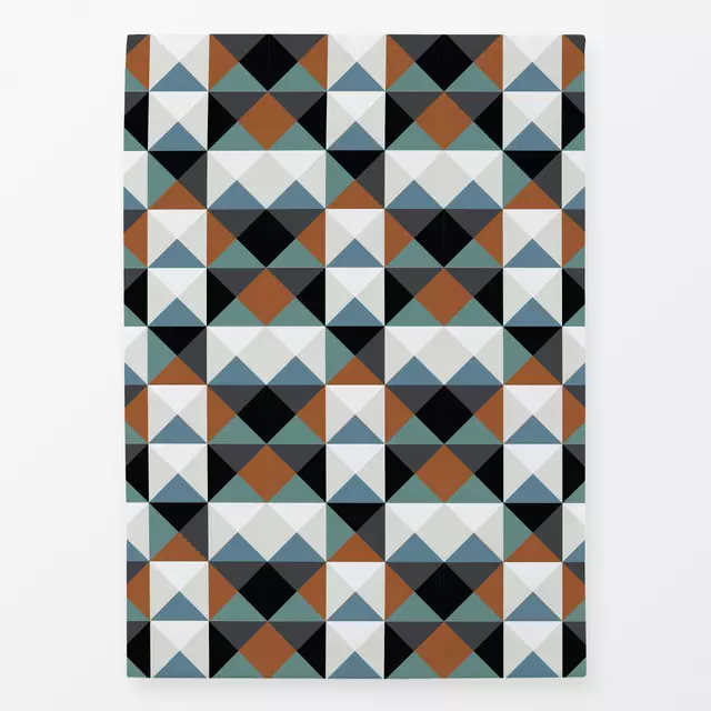 Geschirrtuch Geomatic Triangles
