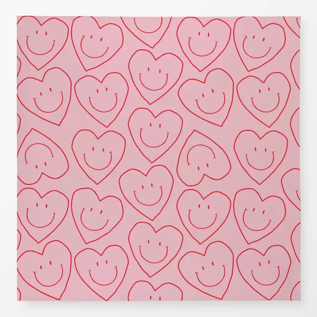Tischdecke Heart Allover Pattern
