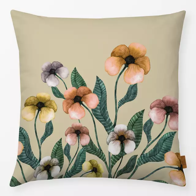 Kissen Wilde Sommerblumen