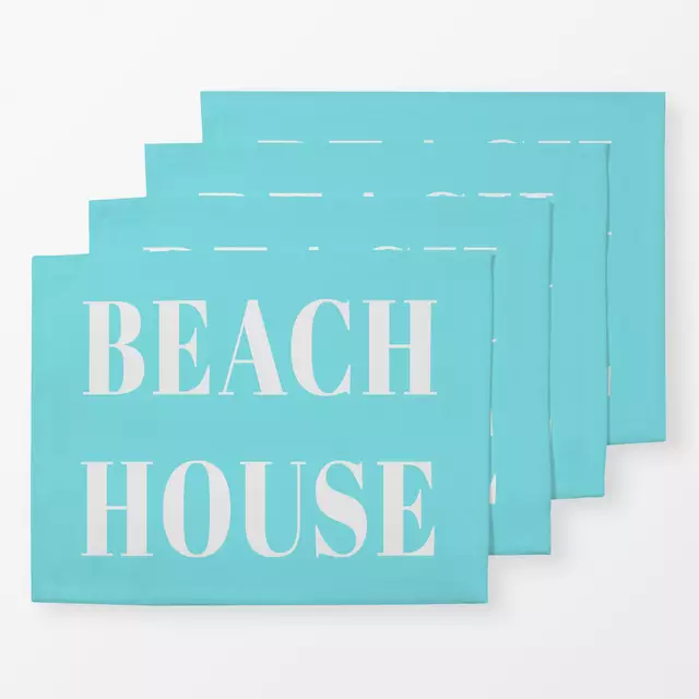 Beach House ocean blue