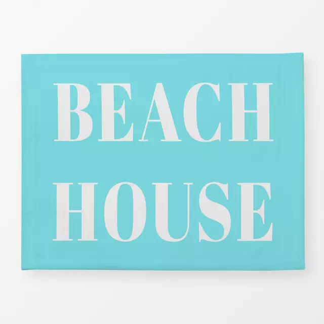 Beach House ocean blue