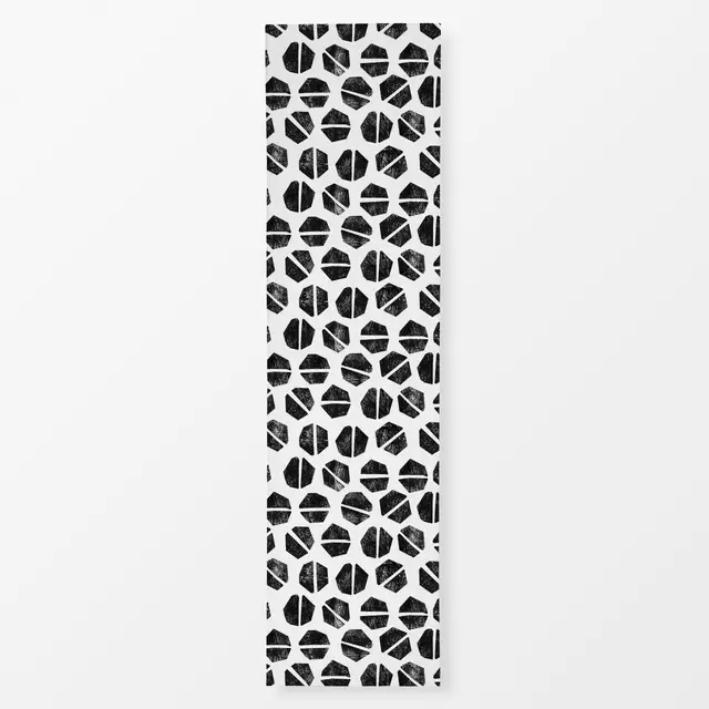 Tischläufer Half Dots Black