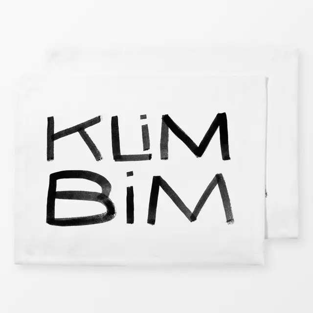 Tischset KlimBim Schwarz