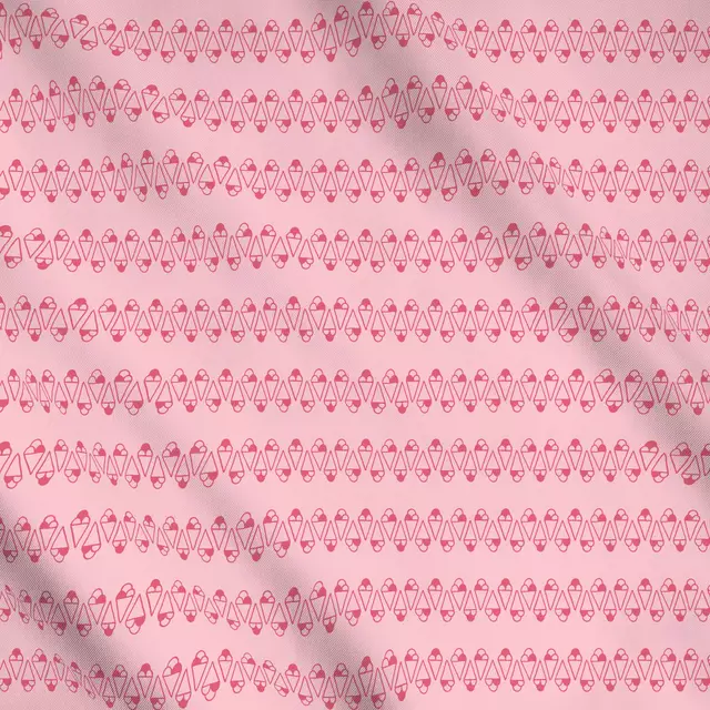 Meterware Ice Cream Cones pink