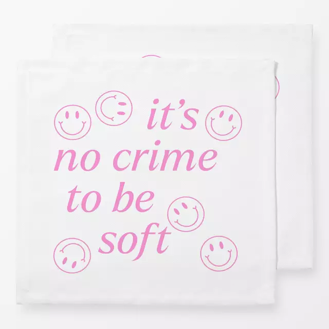 Servietten No Crime To Be Soft Candypink
