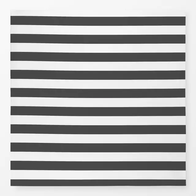 Tischdecke Grey and White Stripes