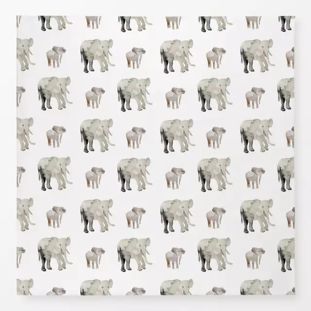 Tischdecke Elephant Pattern