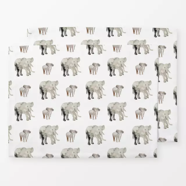 Tischset Elephant Pattern