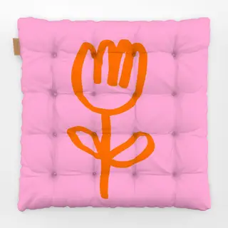 Sitzkissen Blume