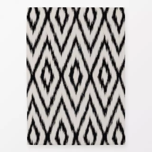 Geschirrtuch Ikat Black