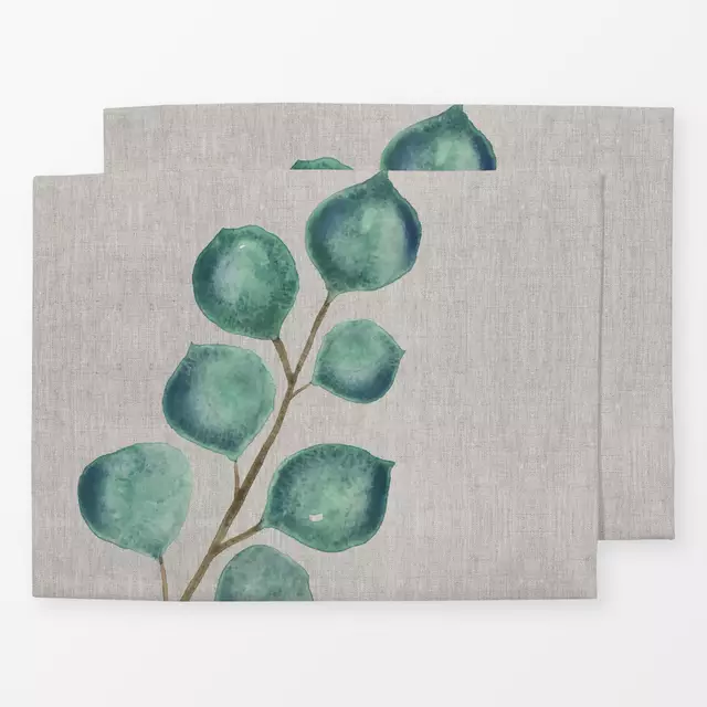 Tischset Foliage Eucalyptus Painting