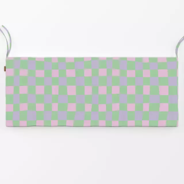 Bankauflage Lively Check (pastel)