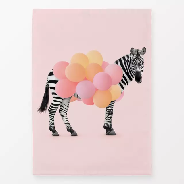 Geschirrtuch Zebra Balloon