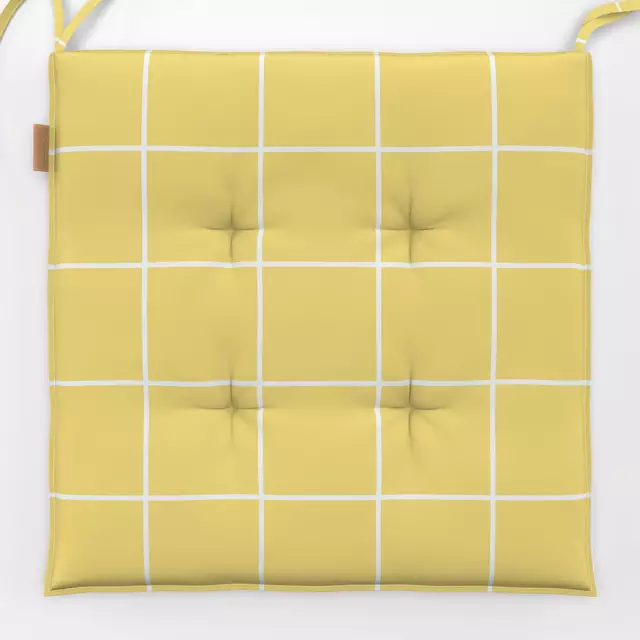 Sitzkissen Sommer Gingham Grid