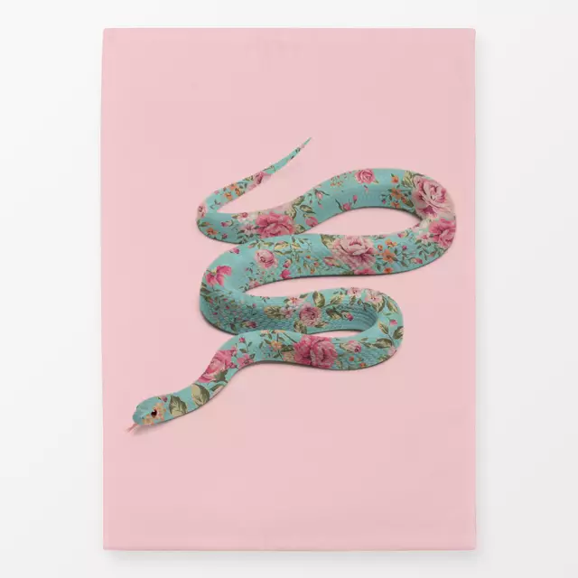 Geschirrtuch Floral Snake