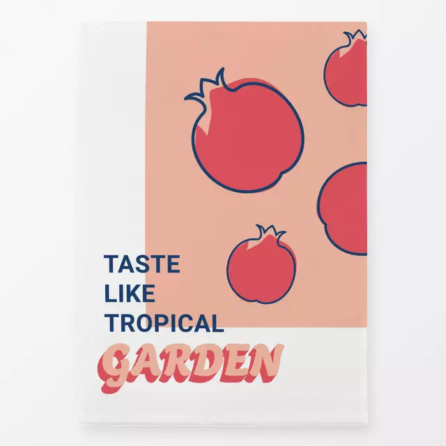 Geschirrtuch Tropical Garden