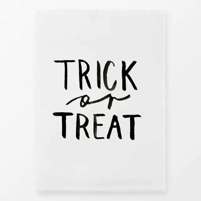 Geschirrtuch Halloween Trick or Treat