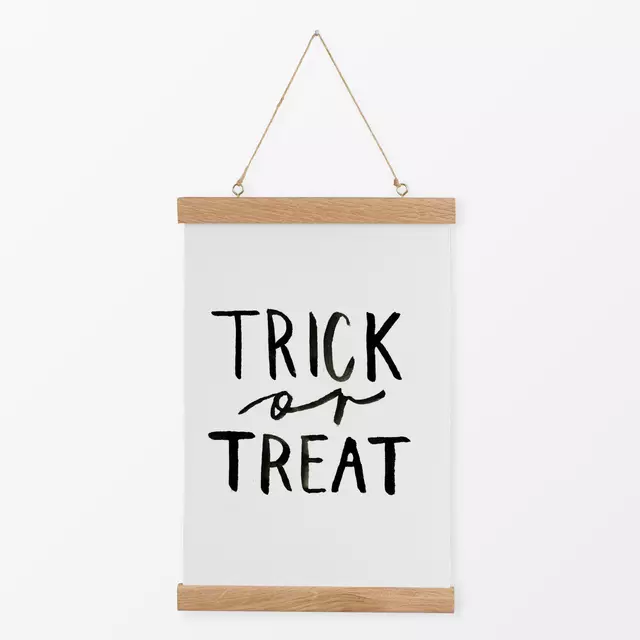 Textilposter Halloween Trick or Treat