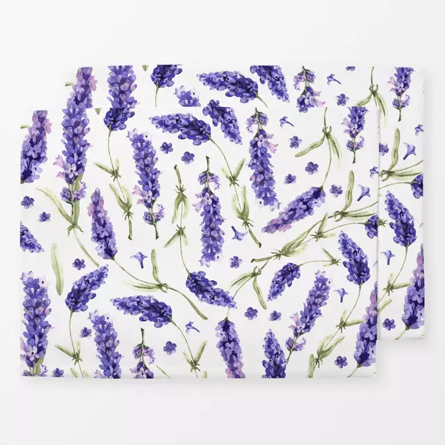 Tischset Lavendel Wildblumen Feld