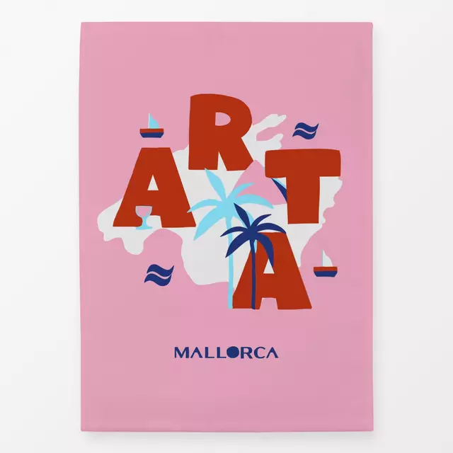 Geschirrtuch Mallorca Arta