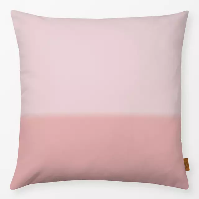Kissen Colorblock rosa