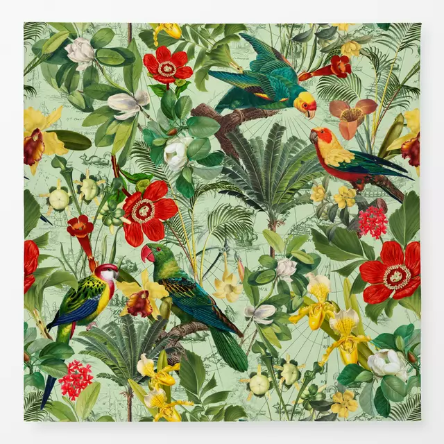 Tischdecke Tropischer Jungle Garten 9