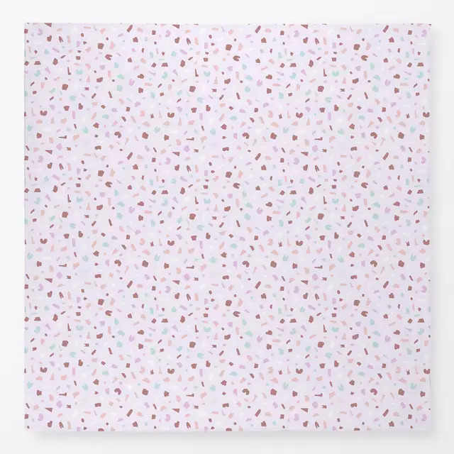 Tischdecke Terrazzo Konfetti flieder