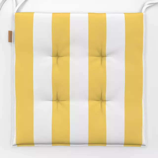 Sitzkissen cabana stripes - gelb